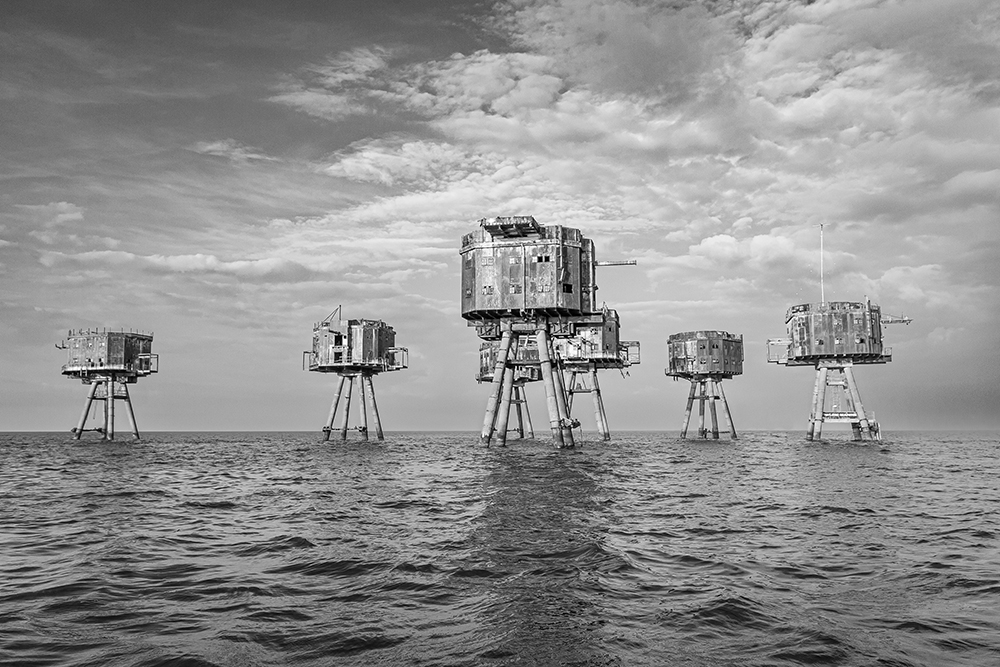 Shivering Sands and Reds Sands sea forts